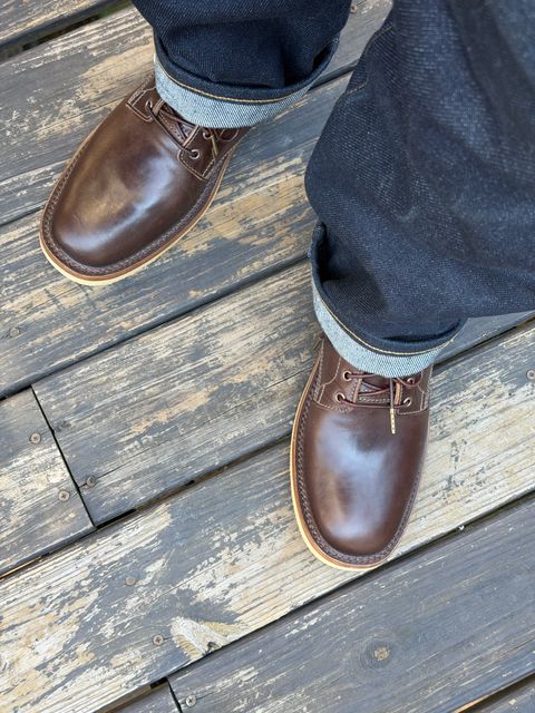 Photo by BigDawg308 on July 8, 2026 of the BHHB Front Street Shoe in Maryam Walnut Horsebutt.