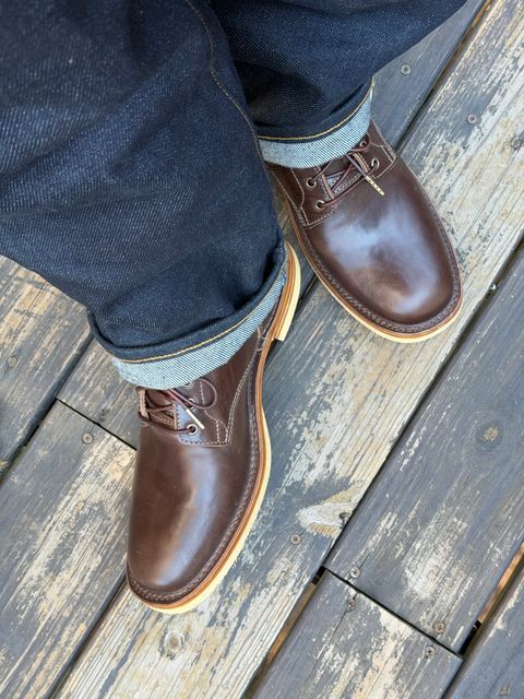 Photo by BigDawg308 on July 8, 2026 of the BHHB Front Street Shoe in Maryam Walnut Horsebutt.