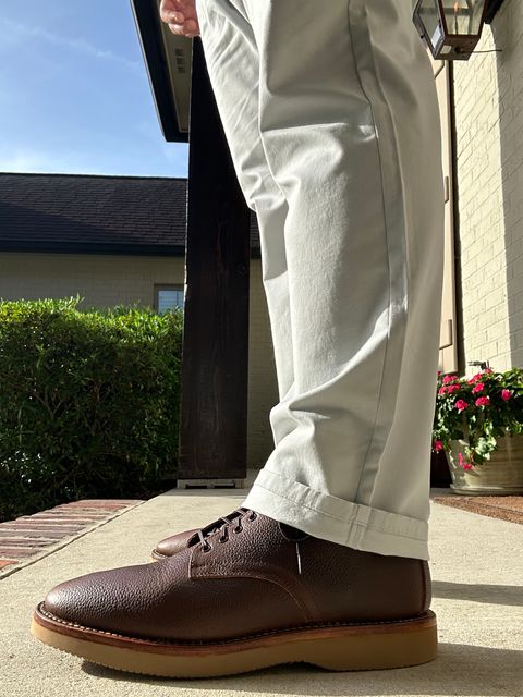 Photo by PMap on July 17, 2026 of the Oak Street Bootmakers Lakeshore Boot in Brown Scotch Grain Chromexcel.