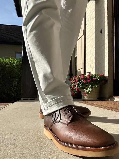 Photo by PMap on July 17, 2026 of the Oak Street Bootmakers Lakeshore Boot in Brown Scotch Grain Chromexcel.