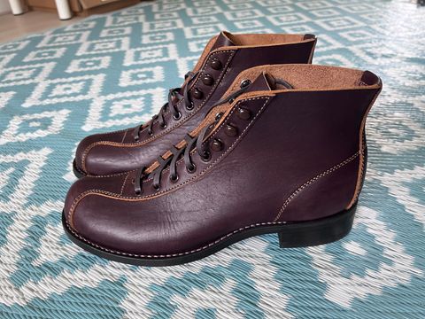 Photo by od on July 20, 2026 of the The 2 Monkeys Randonnée in Tatsuno Hand Waxed Leather.