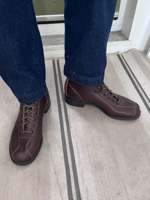 Photo by od on July 20, 2026 of the The 2 Monkeys Randonnée in Tatsuno Hand Waxed Leather.