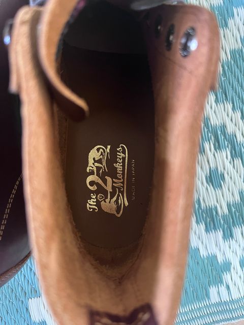 Photo by od on July 20, 2026 of the The 2 Monkeys Randonnée in Tatsuno Hand Waxed Leather.
