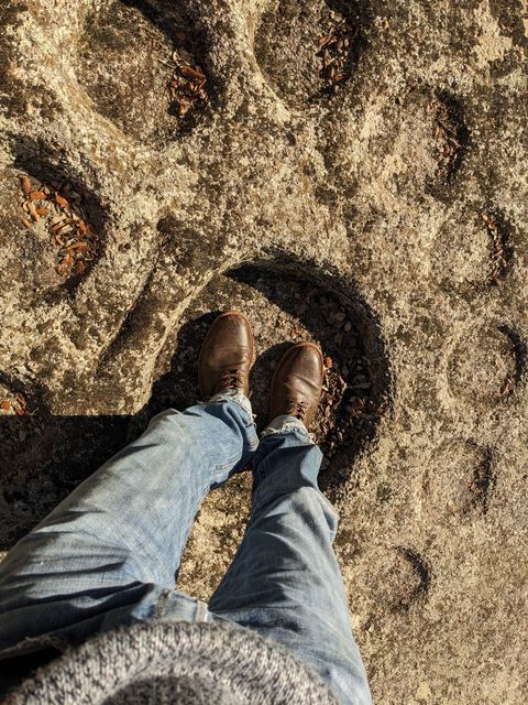 Photo by SimOnthEdge on December 1, 2024 of the Grant Stone Diesel Boot in Incas Jungle Kangaroo.