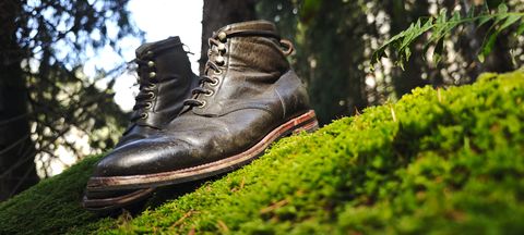 Photo by SimOnthEdge on March 24, 2025 of the Grant Stone Diesel Boot in Incas Jungle Kangaroo.