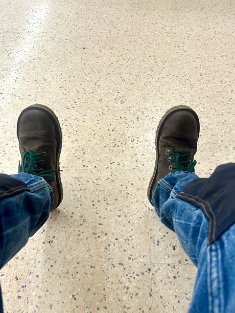 Photo by beariam37 on February 16, 2024 of the Jim Green African Ranger Barefoot Boot in Houston Brown.