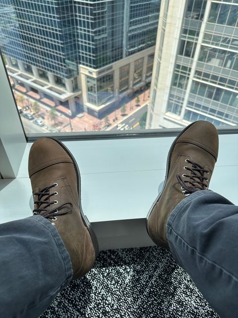 Photo by 5solas_1Ti2.56 on July 16, 2026 of the Thursday Heritage Captain in Vintage Tobacco Rugged & Resilient.