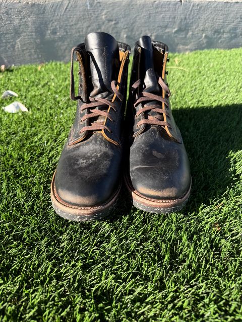 Photo by branconn23 on February 5, 2026 of the Red Wing Beckman Flatbox in S.B. Foot Black Klondike.