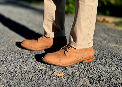Photo by Slash on August 10, 2025 of the Viberg Service Boot BCT in Maryam Fango Vitello Calf.