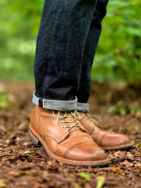 Photo by Slash on June 16, 2026 of the Viberg Service Boot BCT in Maryam Fango Vitello Calf.