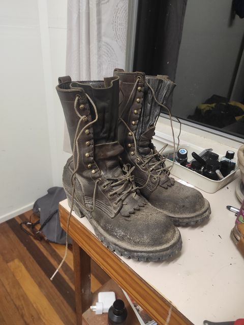 Photo by quixoticelixer on May 22, 2024 of the JK Boots Superduty in JK Boots / Brown.