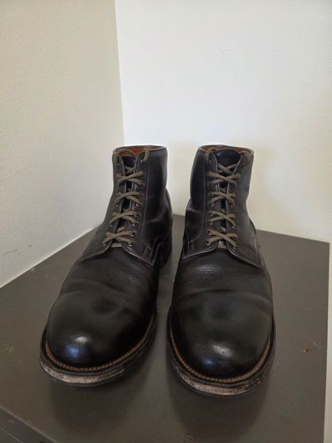 Photo by pahosa on July 9, 2026 of the Viberg Service Boot in C.F. Stead Oak Naked Kudu.