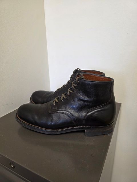 Photo by pahosa on July 9, 2026 of the Viberg Service Boot in C.F. Stead Oak Naked Kudu.