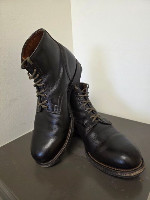 Photo by pahosa on July 9, 2026 of the Viberg Service Boot in C.F. Stead Oak Naked Kudu.