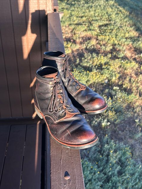 Photo by AndrewsBoots on July 30, 2025 of the Red Wing Blacksmith in S.B. Foot Black Prairie.