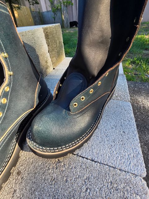 Photo by 83cane on June 11, 2026 of the Nicks Gamebreaker in Horween Pacific Waxed Flesh.
