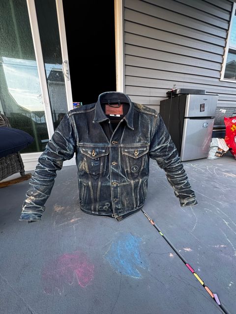 Photo by ericxj99 on March 24, 2026 of the Brave Star Ironside 21.5oz Frankenstein in 22oz Denim.