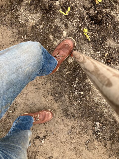 Photo by taylorlong1 on October 22, 2025 of the Nicks Moc Toe in Seidel 1964 Brown.