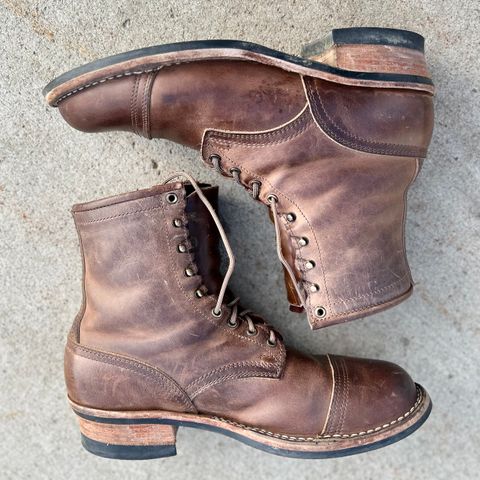Photo by dyl on March 24, 2026 of the Nicks Custom Model in Horween Natural Predator.
