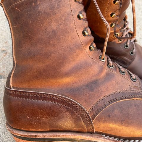 Photo by dyl on March 24, 2026 of the Nicks Custom Model in Horween Natural Predator.
