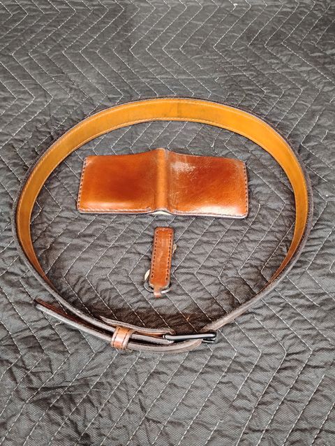 Photo by evsnova74 on January 1, 2026 of the Self-Made Wallet in Maryam Macchiato TPR Horsebutt.