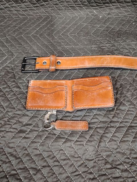 Photo by evsnova74 on March 2, 2026 of the Self-Made Wallet in Maryam Macchiato TPR Horsebutt.