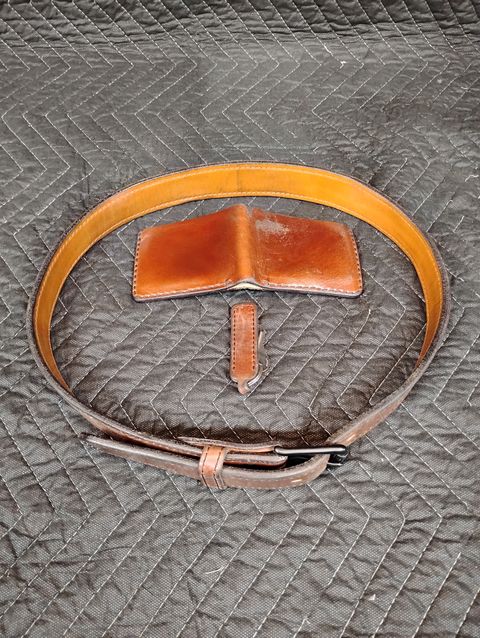 Photo by evsnova74 on March 2, 2026 of the Self-Made Wallet in Maryam Macchiato TPR Horsebutt.