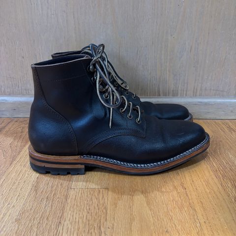 Photo by jeff on January 4, 2025 of the Parkhurst The Allen in Horween Brown Waxed Flesh.