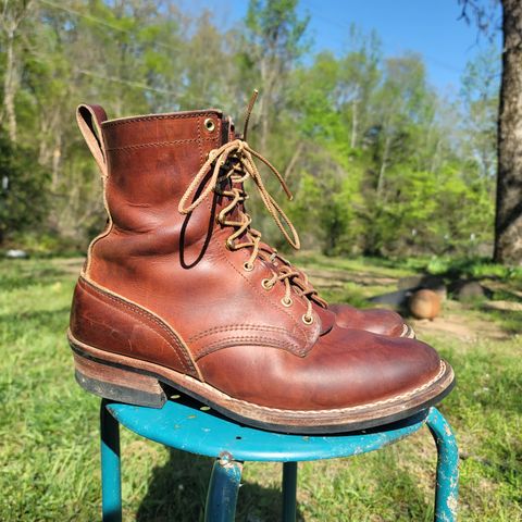 Photo by coffee_radar222 on April 7, 2025 of the Nicks MTO in Wickett & Craig Buck Brown Double Stuffed.