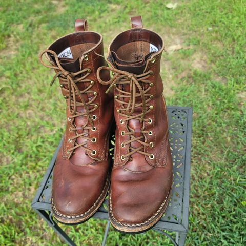 Photo by coffee_radar222 on July 12, 2025 of the Nicks MTO in Wickett & Craig Buck Brown Double Stuffed.