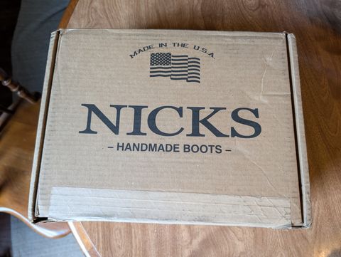 Photo by ilkhan on June 23, 2025 of the Nicks Ridgeline Hiking Boot in Nicks / Horween Spokane Honey waxout.