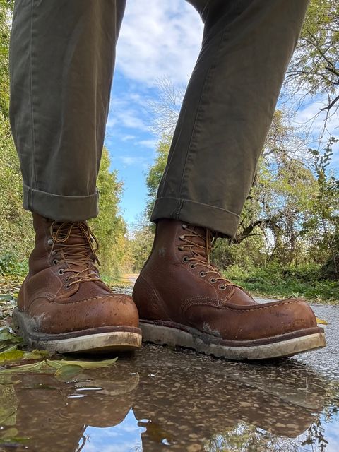 Photo by switchtrue on October 24, 2025 of the Truman Upland Boot in British Tan Grizzly.