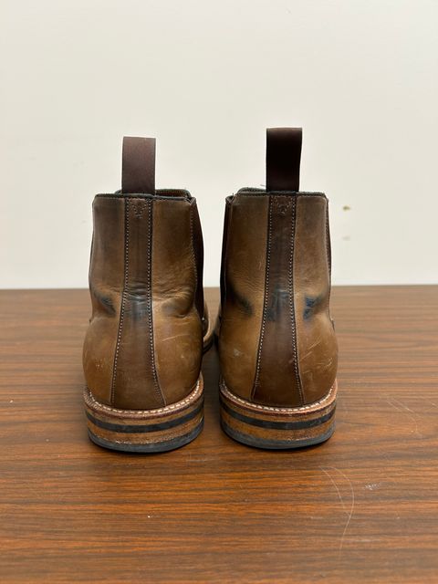 Photo by Patrick_I._Nas on November 2, 2025 of the Grant Stone Chelsea Boot in Horween Dune Chromexcel.