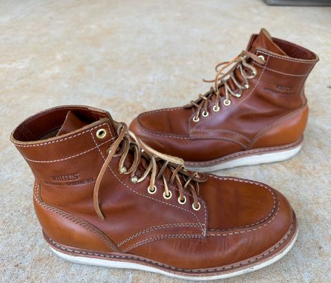 Photo by chazzboots on May 12, 2025 of the White's Perry 6” in Seidel Copper.