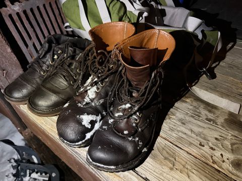 Photo by Amess923 on February 15, 2026 of the Self-Made Barefoot Boot in Chap.