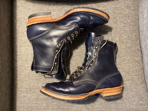 Photo by geckotrekker on January 5, 2026 of the White's Bounty Hunter in Maryam Navy Horsehide.