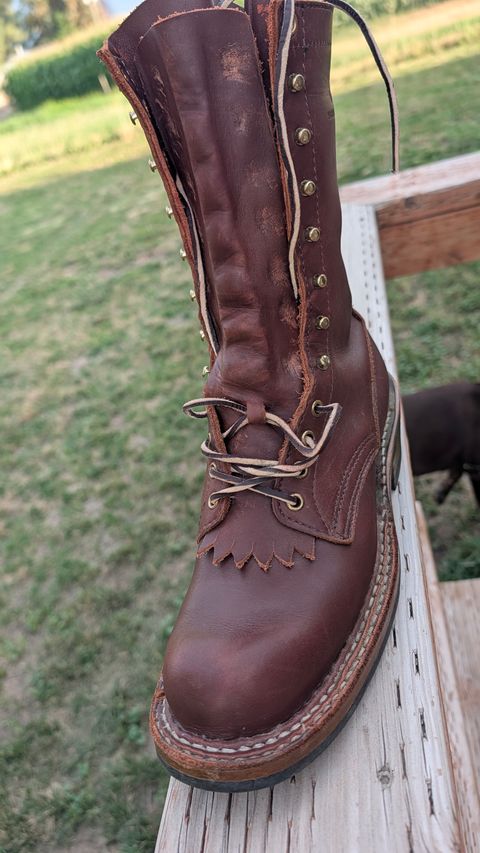 Photo by dohyde34 on July 25, 2026 of the White's x Rose Anvil Drifter in Seidel Red Dog Oil Tan.