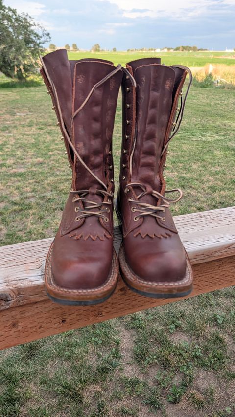 Photo by dohyde34 on July 25, 2026 of the White's x Rose Anvil Drifter in Seidel Red Dog Oil Tan.