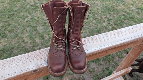 Photo by dohyde34 on July 25, 2026 of the White's x Rose Anvil Drifter in Seidel Red Dog Oil Tan.