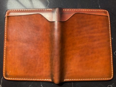 Photo by kungfubeach on February 5, 2026 of the Ashland Leather Fat Herbie in Horween Natural Shell Cordovan.
