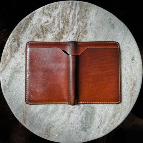 Photo by kungfubeach on April 6, 2026 of the Ashland Leather Fat Herbie in Horween Natural Shell Cordovan.