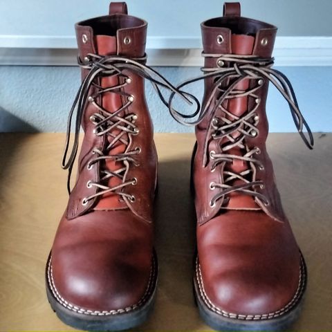 Photo by StuntTriple on May 28, 2026 of the Nicks Strider ZD in Nicks / Horween Honey Spokane.