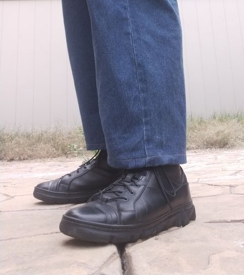 Photo by StuntTriple on May 17, 2025 of the Spingle Boot shoe in Unknown Leather.