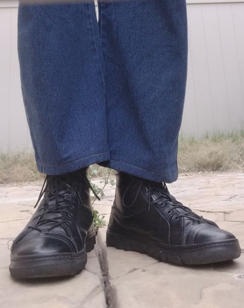 Photo by StuntTriple on May 17, 2025 of the Spingle Boot shoe in Unknown Leather.