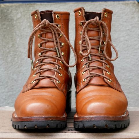 Photo by jdsw20 on April 4, 2026 of the Nicks Parkhurst V3 in Horween Light Natural Dublin.