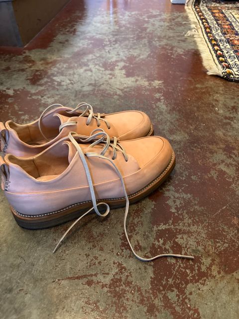 Photo by aaronwpatrick on October 10, 2025 of the Project Pandion Pe.1.1 in Unknown Natural Veg Tan.