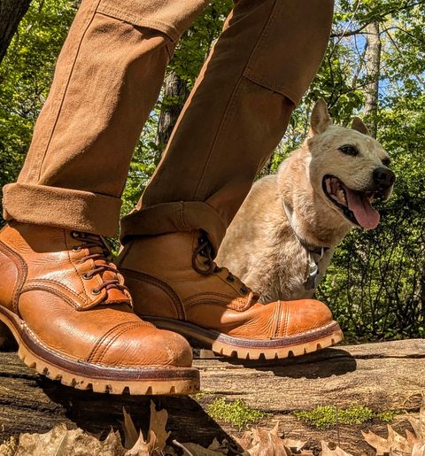 Photo by Pedro_Carolino on May 17, 2026 of the Nicks MTO in Horween Light Natural Dublin.