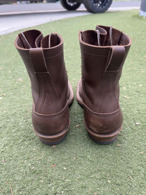 Photo by chosen_ginger on July 12, 2026 of the White's Farmer/Rancher in Seidel Brown Oil Tan.