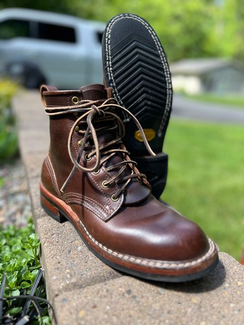 Photo by spiritualized50 on May 31, 2026 of the Nicks Falcon in Horween Brown Chromexcel.