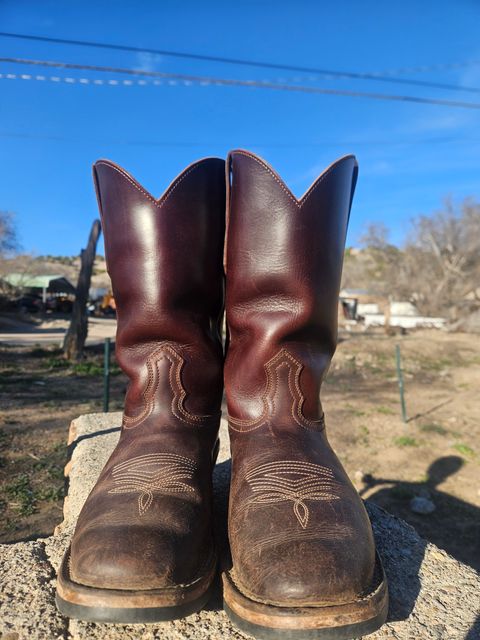 Photo by Sexual_Tyrannosaur on March 2, 2026 of the Nicks Palouse in Seidel 1964 Brown Double Shot & Seidel 1964 Walnut.